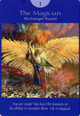 Angel tarot, Chakratopia, Dani Tworek, Tarot, Raziel, Blog