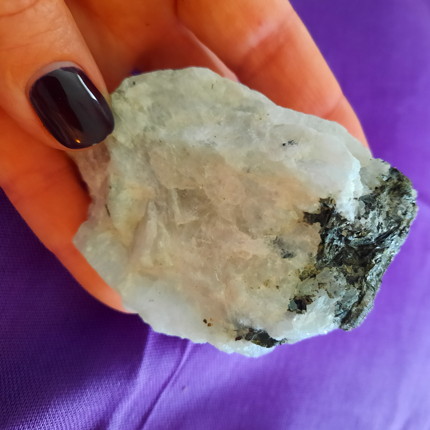 Raw Rainbow Moonstone