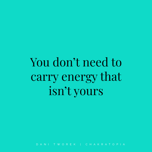 Weekly Vibe: What Are You Still Carrying Because It Once Helped You Feel Safe?