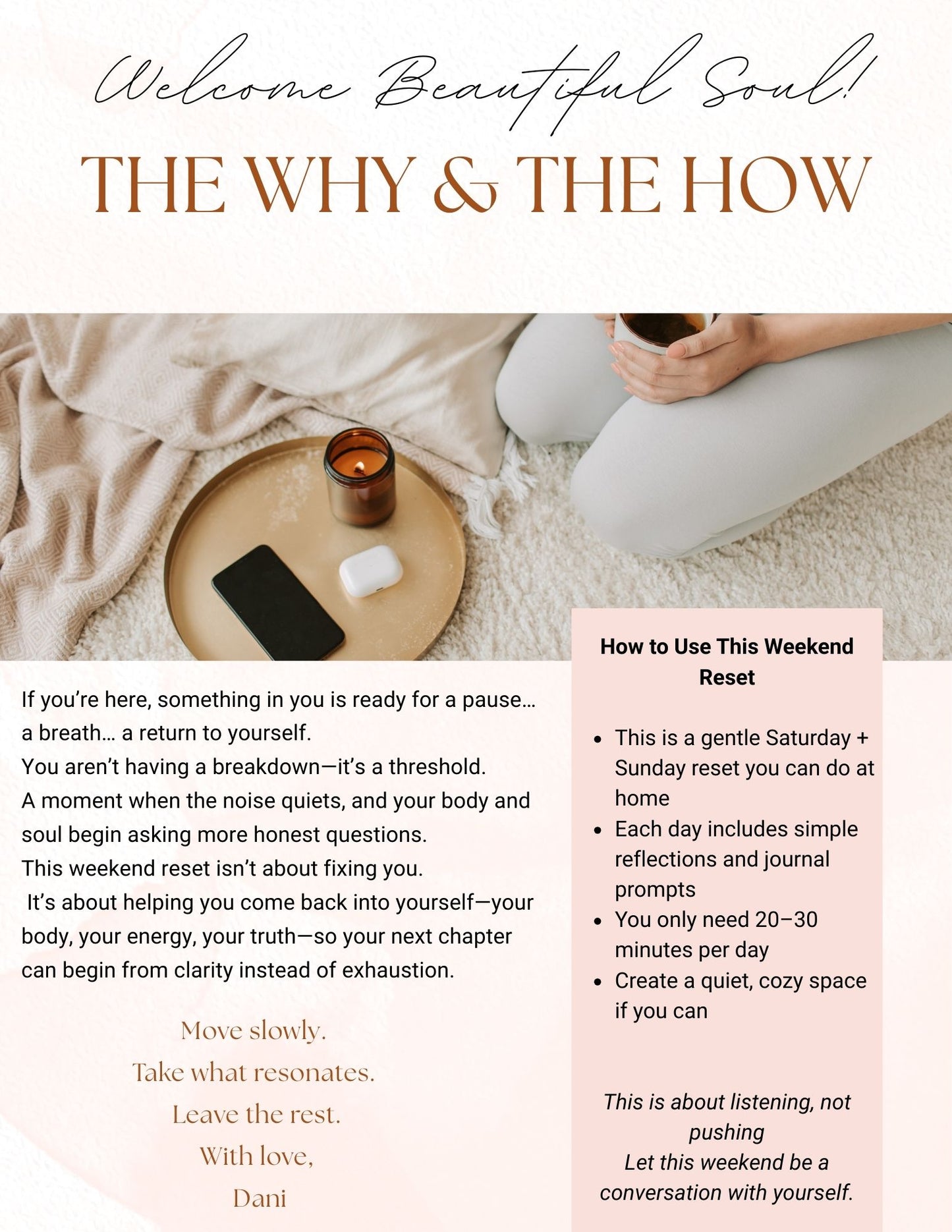 🌙 The Weekend Radiant Second Act Reset
